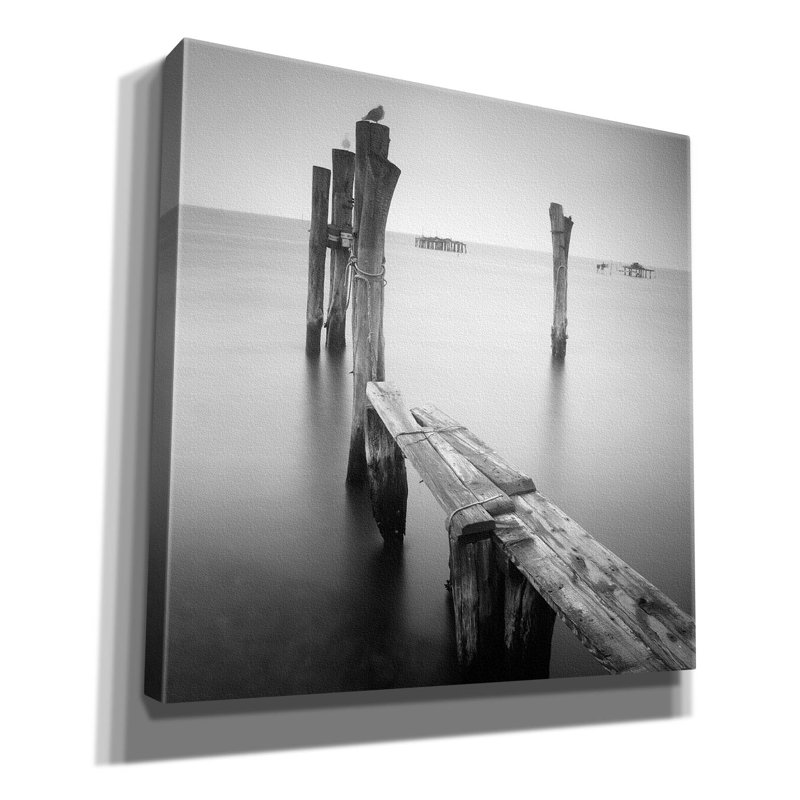«Venice Path» par Nina Paponcek, art mural sur toile, H 26 po x l 26 po
