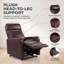 Fauteuil inclinable électrique Wall-763901093