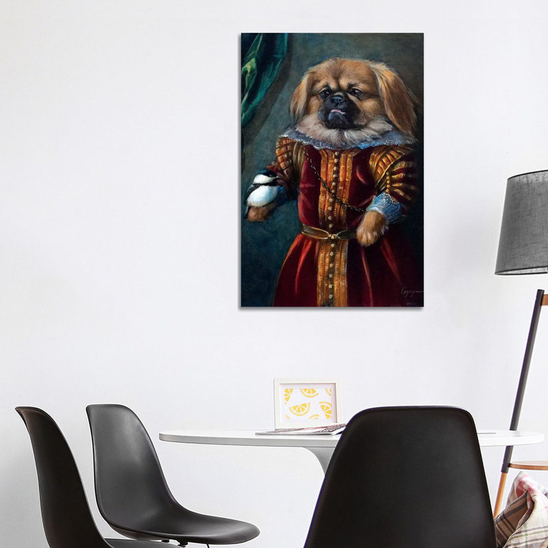 Louis by Melinda Copper - Wrapped Canvas Gallery-Wrapped Canvas Giclée, 101.6 cm H x 66.04 cm W x 3.175 cm D