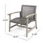 Baldivis Wicker Outdoor Lounge Chair-100541210