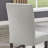 Fabric Parsons Dining Side Chairs With Wood Legs