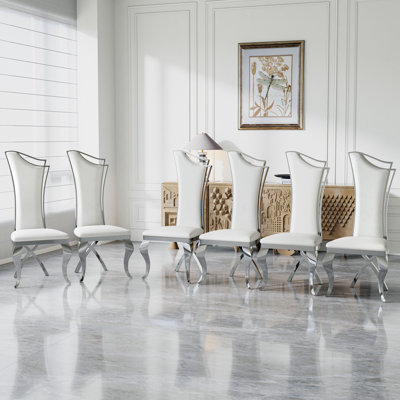 Solid Back Side Chair Dining Chair