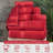 Renata 8 Piece 800 GSM Certified Egyptian Cotton Towel Set -232808593