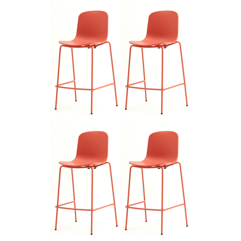 Holi Counter & Bar Stool, Counter Stool (26.5" Seat Height), Terracotta