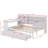 Wooden Daybed Equipped With Triple Drawers And USB Charging Ports-340926449-340926448