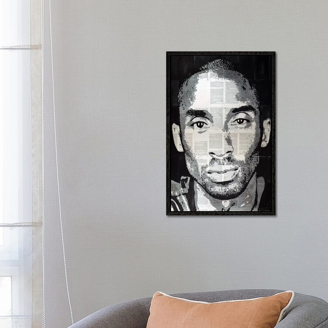 Leinwandbild - Grafikdruck „Kobe Bryant” von Ahmad Shariff