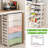 Storage Cart With 5 Drawers, Multi-Functional Cart With Wheels, 5-Layer Rolling Storage Cart Organizer, Suitable For Home Office Dormitory Classroom, (Rainbow)