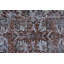 Tapis de chambre à coucher, tapis turc, tapis de sol, tapis 5 pi x 6,4 pi, tapis rétro, tapis orange