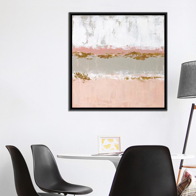 Sedona Sunrise - Print, 26" H x 26" W x 1.5" D, Black Framed Canvas, No Mat