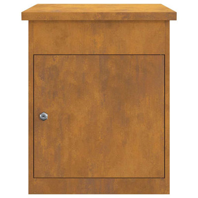 Weathering Steel Drop Box