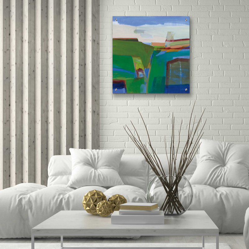«Clear Day» par Jo Maye, H 24 po x l 24 po x P 0,2 po