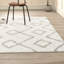 Tapis ivoire / argenté touffeté à la main Aderita-1509912085