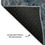 Tapis abstrait lavable à la machine de qualité supérieure Mayfield AMF1940-1090085875