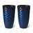 23.75"H Set Of 2 Oversized Eco-Friendly PP And Stone Honeycomb Textured Green Tall Plastic Planter-107079636