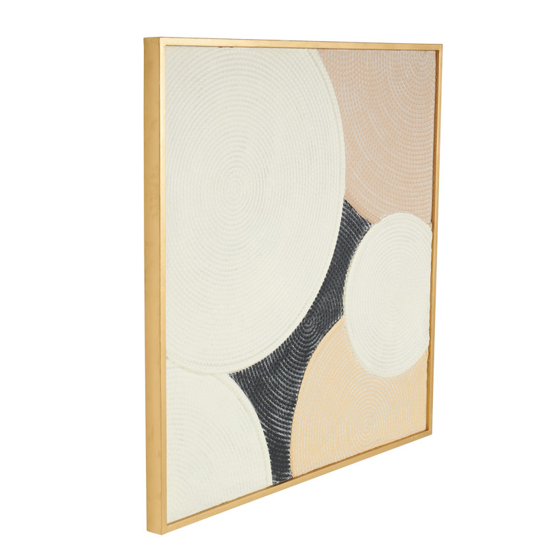 Abstract Wall Decor on Metal
