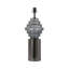 Corette 83cm Table Lamp with Glass Base for Living Room , Bedside Buffet Lamp with Linen Shade
