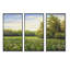 «Spring Trees By The Meadows», ensemble d'art mural sur toile encadré champêtre-173320355-173320352