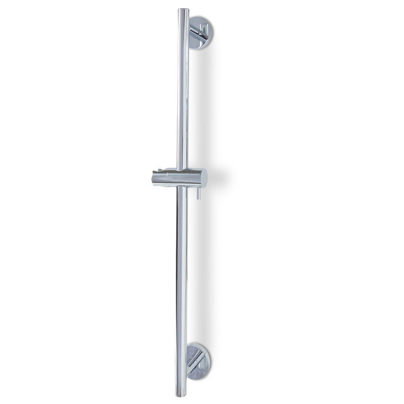Cigno 1570 Rail With Hook, Polished Chrome