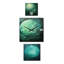 Maano - Moon Large Vertical Clock