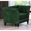 Chesterfield  Sofa Set 3+2+1 Made of Velvet Fabric with Solid Wood Legs-219799100
