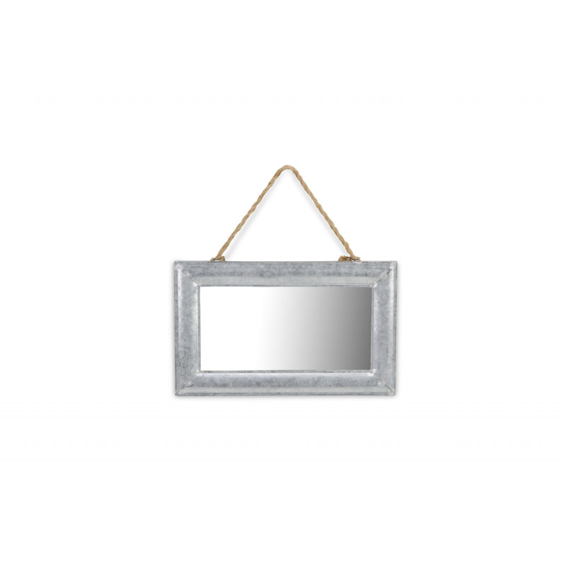 Hashveer Metal Flat Wall Mirror