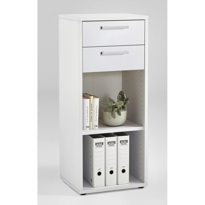 Woolum 42cm Wide 2 -Drawer File Cabinet, White