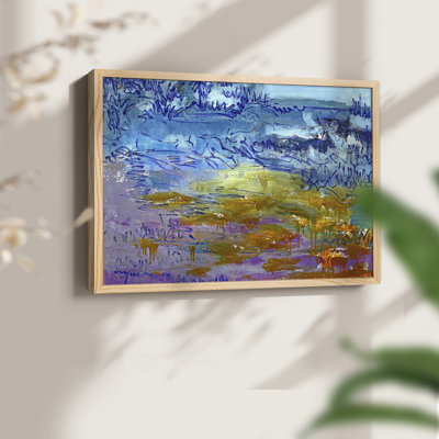 Dancing Heart -Framed Print - Restickable