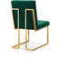 Chaise d'appoint en velours capitonné Chakevia-23542762-28747691