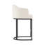 Tabouret de comptoir rembourré Alyce-199716827