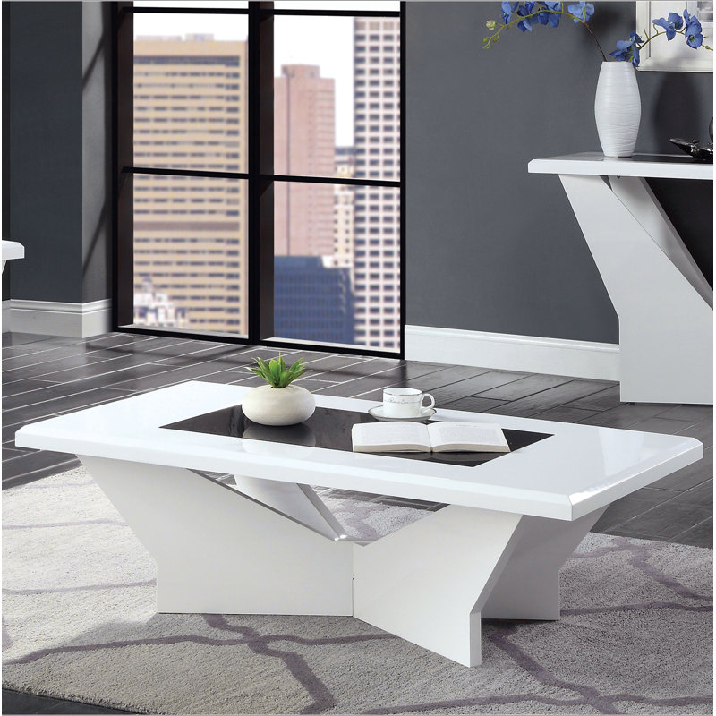Table basse 1Pc White Finish