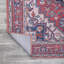 Tapis rouge / bleu marine Aailiyah Ornate-49110924