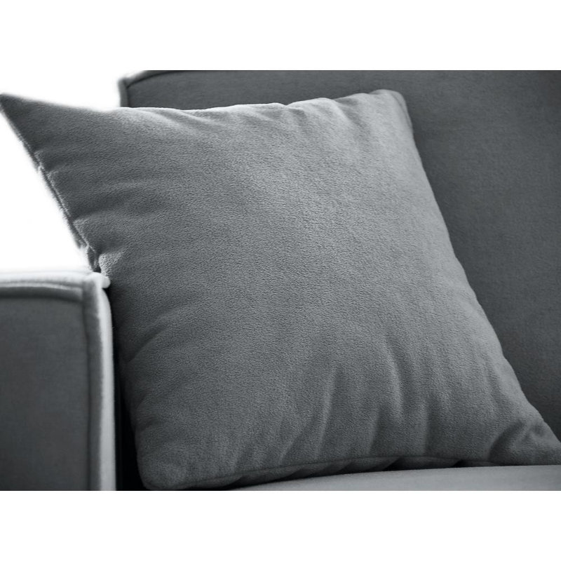 Avionna 4 Seater Sofa & Chaise, Left Hand Facing, Gray