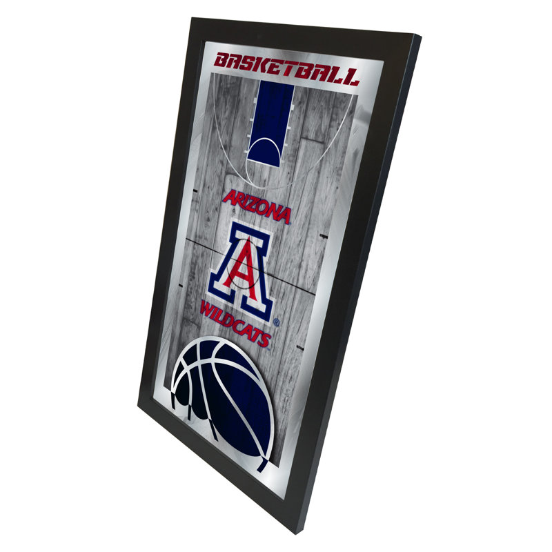 « basket mirror », impression encadrée NCAA, Arizona