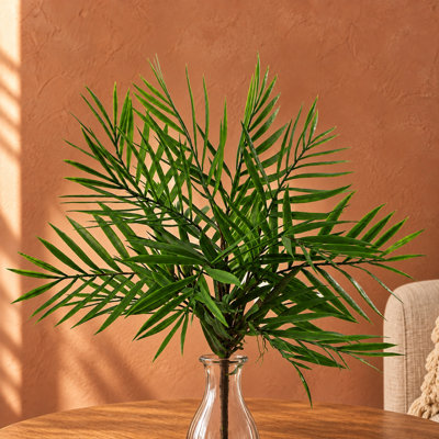 44 cm H Faux Palm Plant
