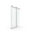 56" - 60" W X 76" H Frameless Soft-Closing Single Sliding Shower Door, 1/4" (6Mm) Tempered Glass-120178942-120178946