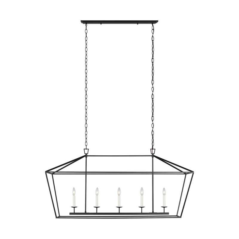 Dianna 5 - Light Chandelier, Midnight Black