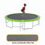 Grand trampoline récréatif d'extérieur pour enfants avec caractéristiques de sécurité avancées