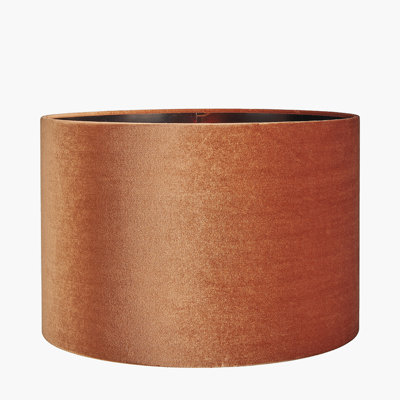 Bow 20cm H Velvet Drum Lamp Shade ( Clip On )