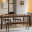 Grande table en bois de noyer noir-105967676