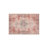 Griffey Vintage Boho Machine Washable Red/Blue Non-Slip Backing Area Rug-784186092
