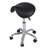 Lamel Adjustable Height Ergonomic Lab Stool with Footring Wheels