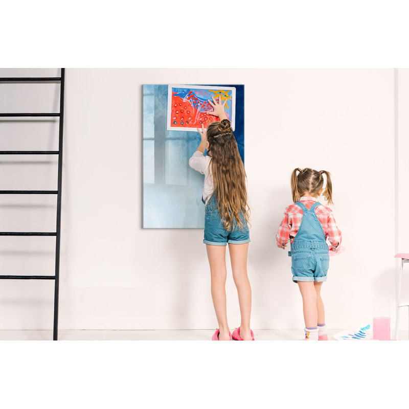 Magnetic Glass Photo Memo Board