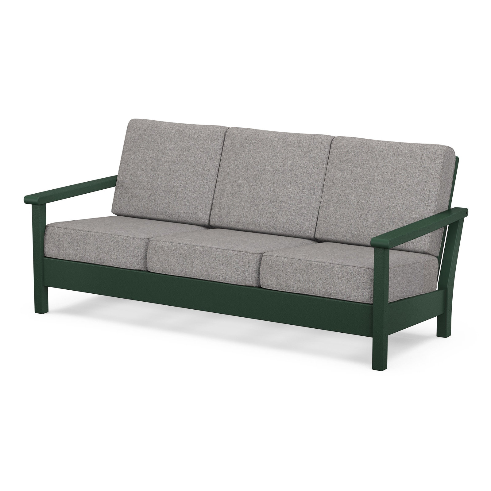Harbour Deep Seating Sofa, Gray Mist, Green