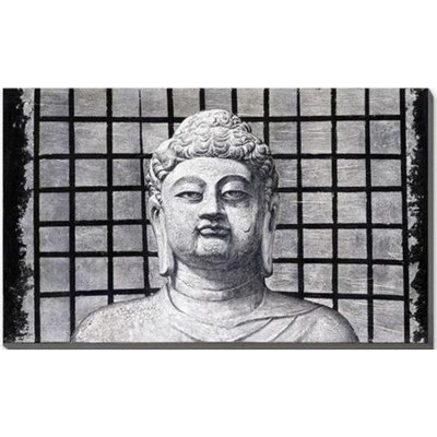 Bouddha, art mural