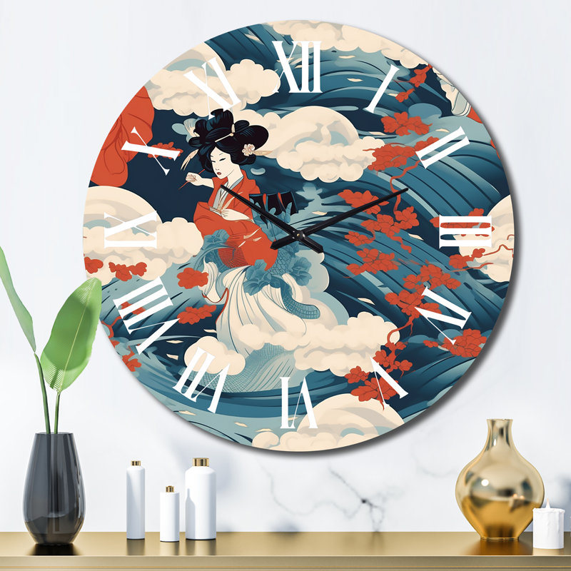 Horloge murale Ukiyo, Grand