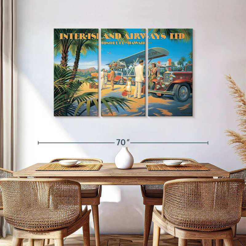Sebbie Inter Island Airways, 36" H x 57" W
