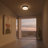 11" Black Integrated LED Flush Mount Ceiling Light-1306402420
