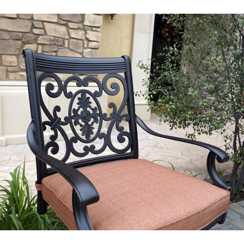 Alkes 2 - Person Patio Conversation Set with Cushions