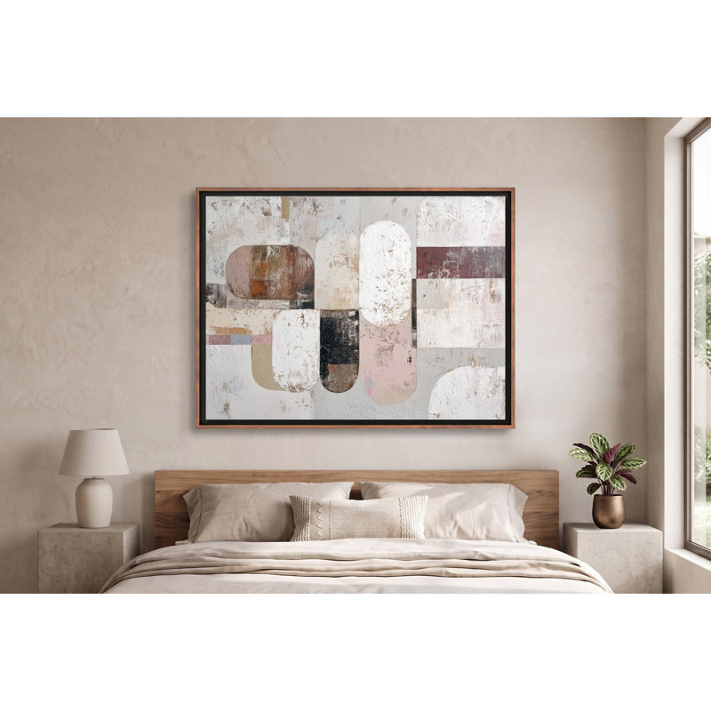 Earthen Geometry, 40" H x 30" W