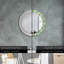 Huldar Glass Flat Wall Mirror